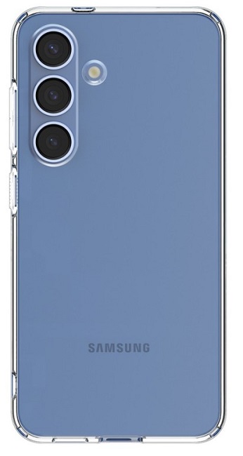 Carcasa Spigen Liquid Crystal compatibila cu Samsung Galaxy S25 Crystal Clear - imagine 3
