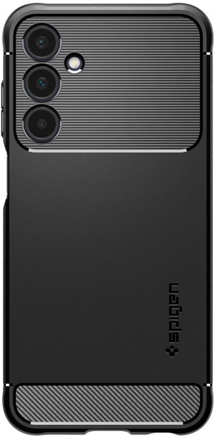 Husă Spigen - Rugged Armor, Galaxy A25 5G, negru