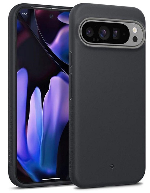 Husă Spigen - Thin Fit, Google Pixel 9 Pro XL, negru
