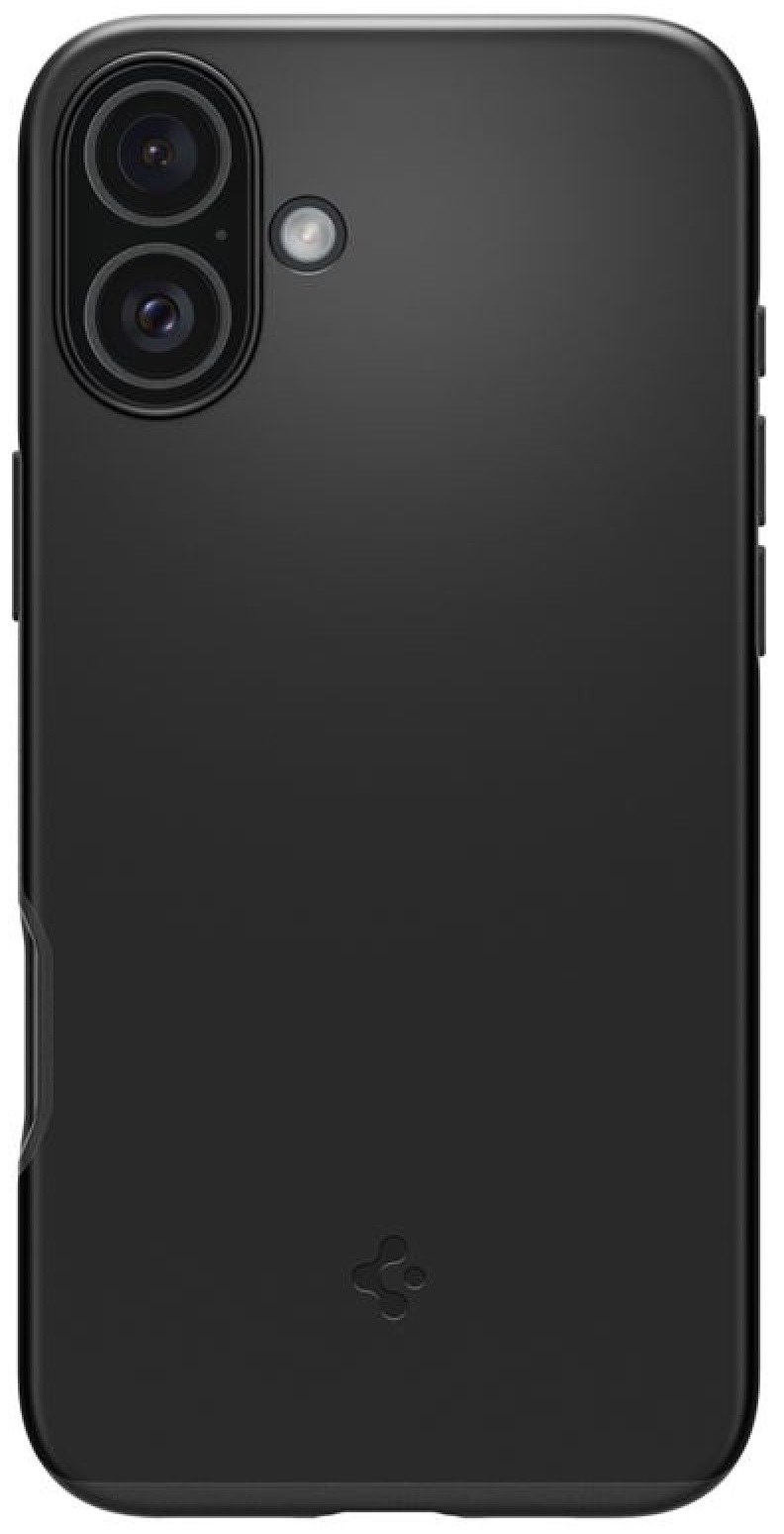 Husă Spigen - Thin Fit MagSafe, iPhone 16 Plus, negru