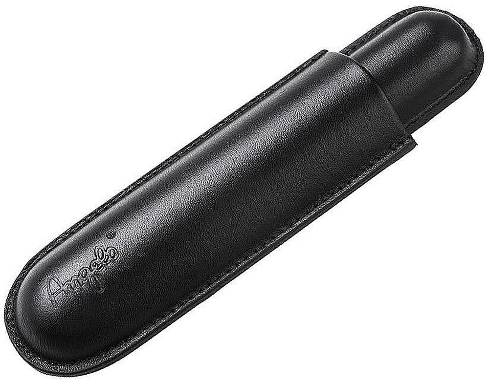 Husă pentru 1 trabuc Angelo - Negru, 16 cm x 23 mm