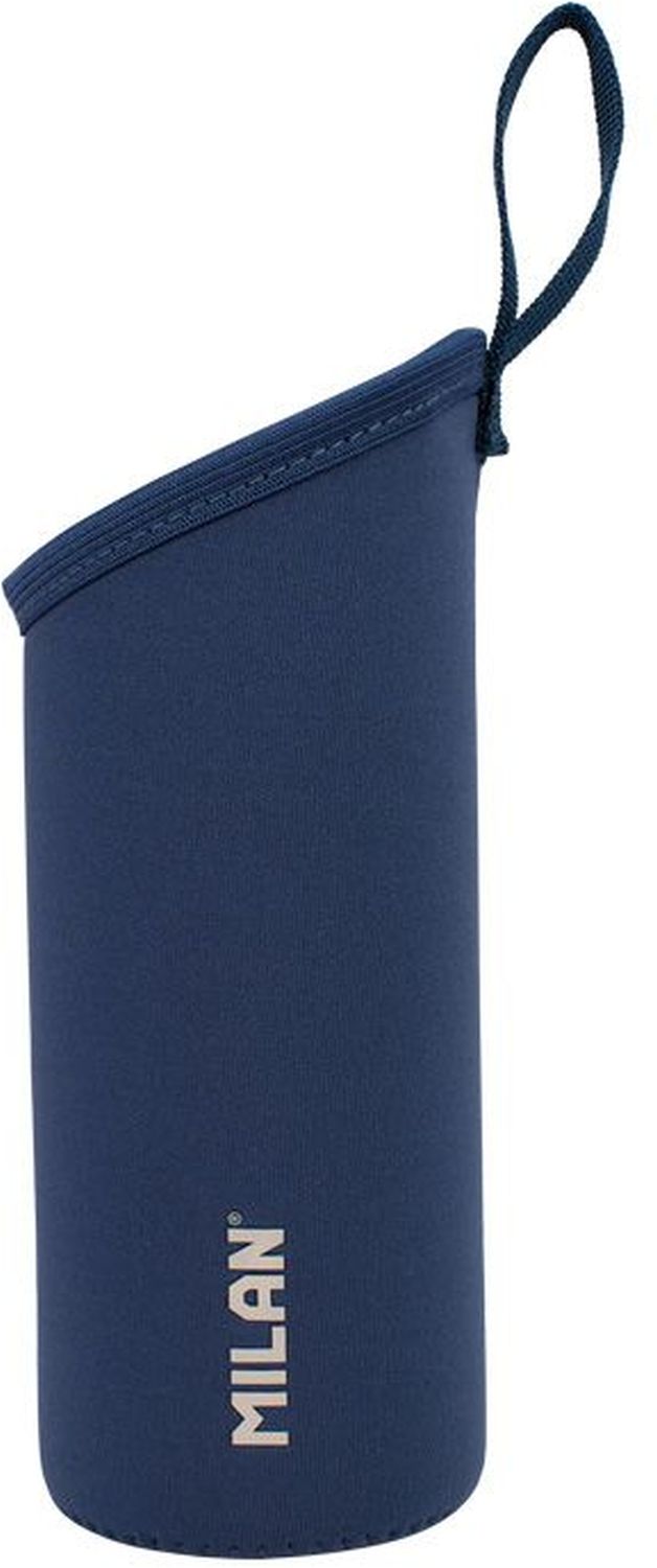Trusă pentru sticle Milan 1918 - 590 ml, albastru, neopren