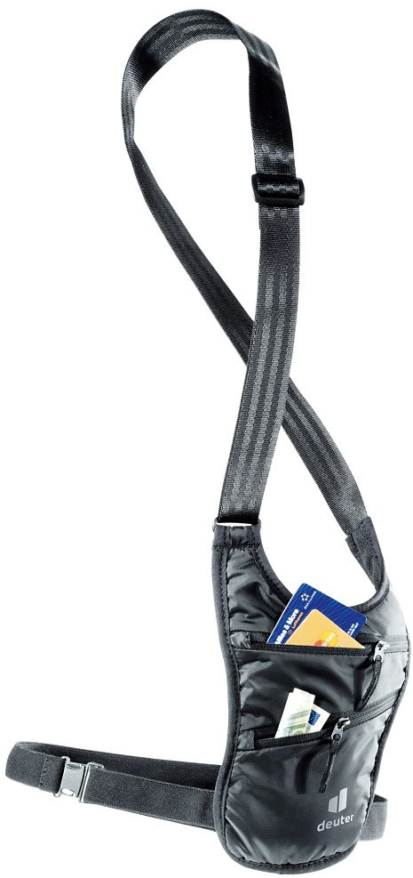 Husă pentru documente Deuter - Security Holster, negru, 80 g