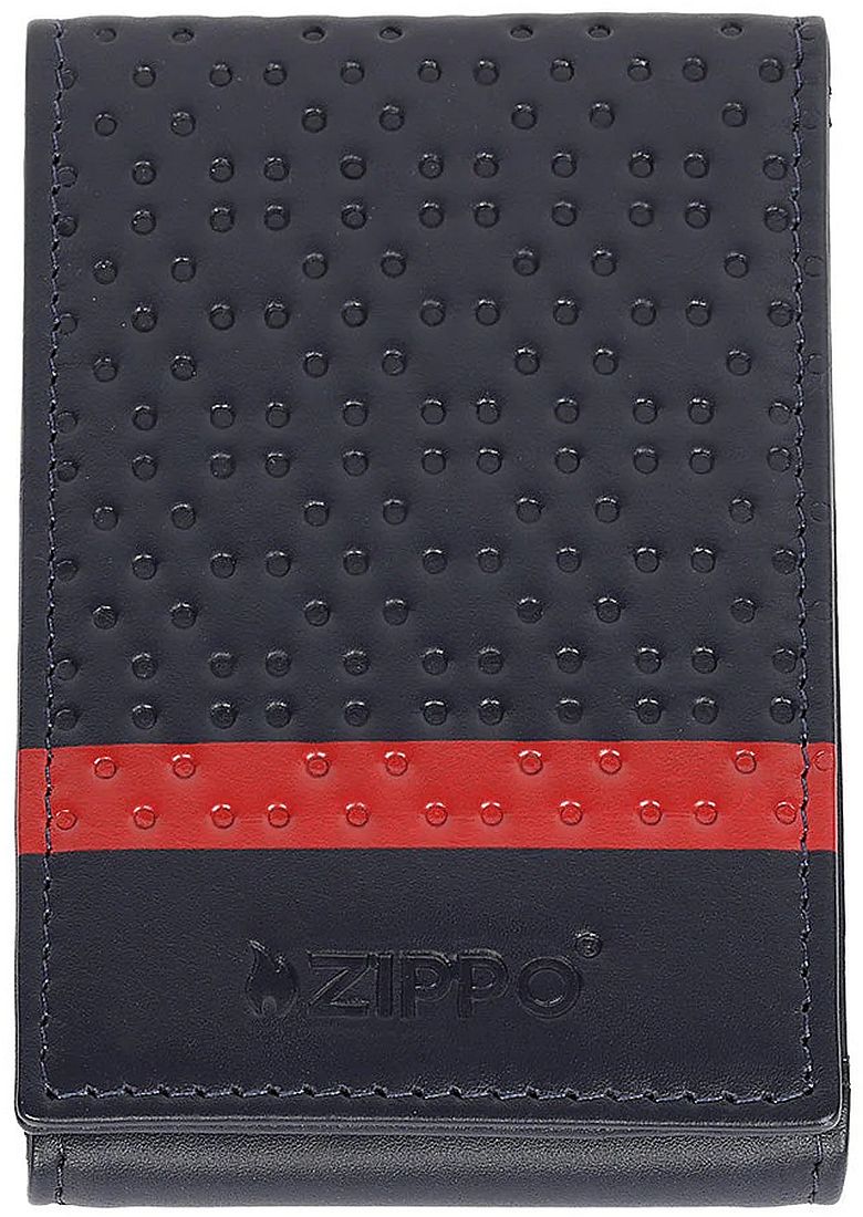 Husă pentru carduri Zippo Navy Blue - Slim