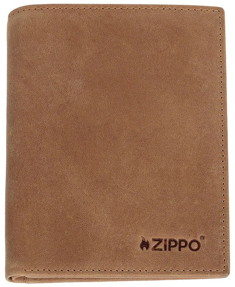 Husă pentru carduri Zippo Vintage - Maro