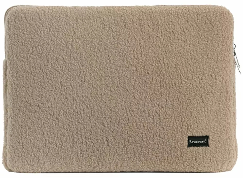 Husă pentru laptop Bombata - Teddy, 13''-14'', Taupe