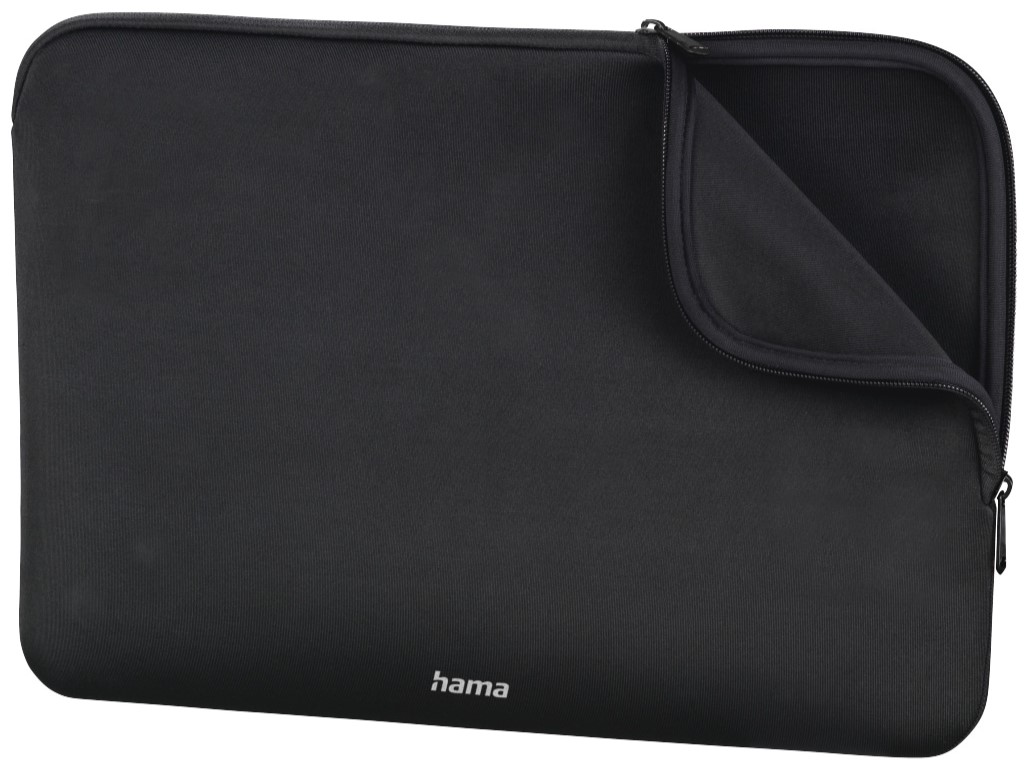 Husă pentru laptop  Hama - Neoprene, 15.6'', negru