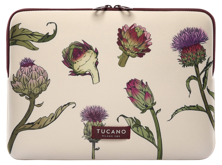 Husă pentru laptop Tucano - Schizzo, MacBook Pro 13'', Artichoke White