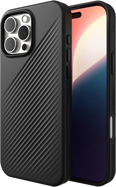 Husă ZAGG - Luxe Snap, iPhone 16 Pro Max, negru