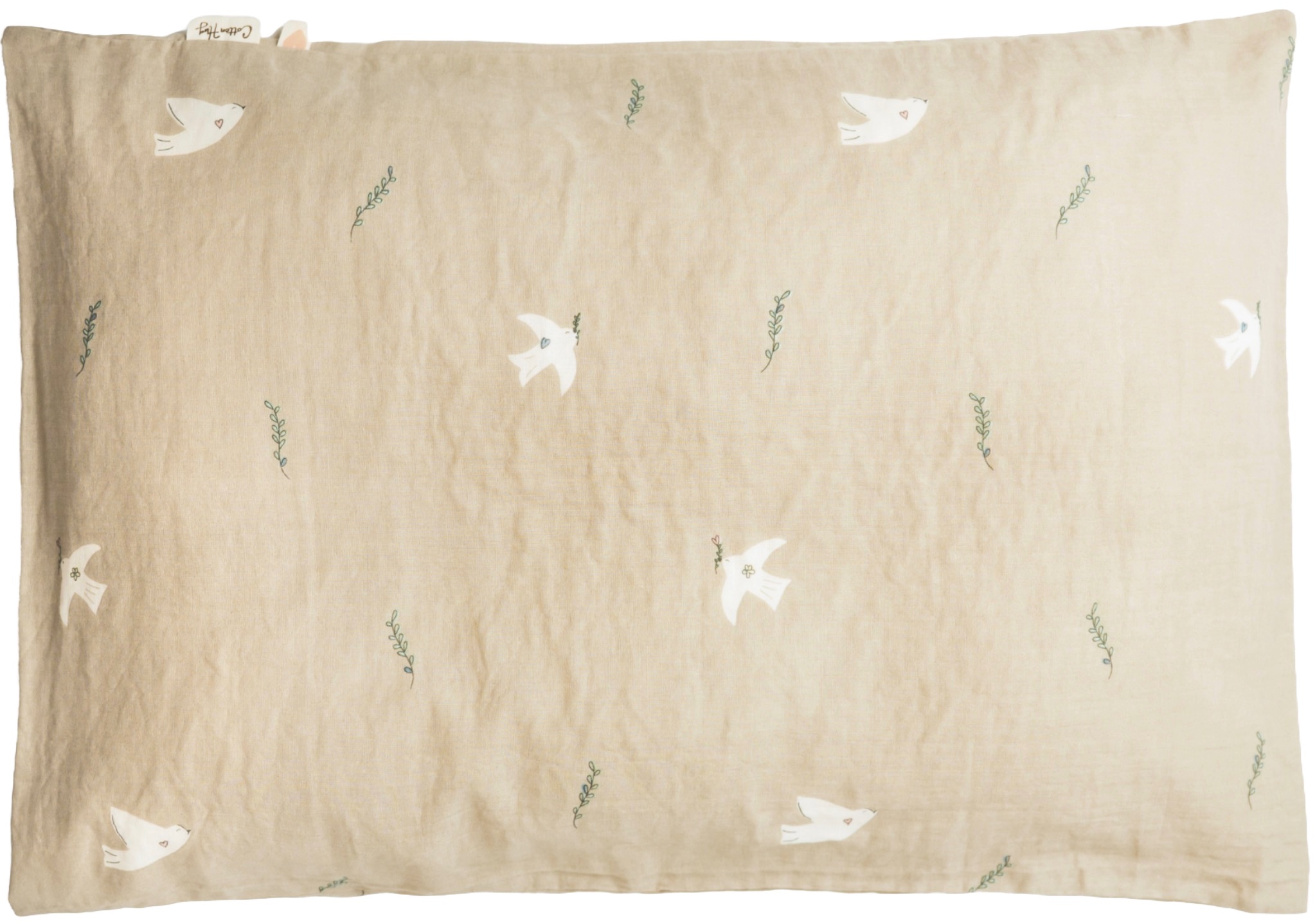 Față de pernă Cotton Hug - Păsări, 40 х 60 cm