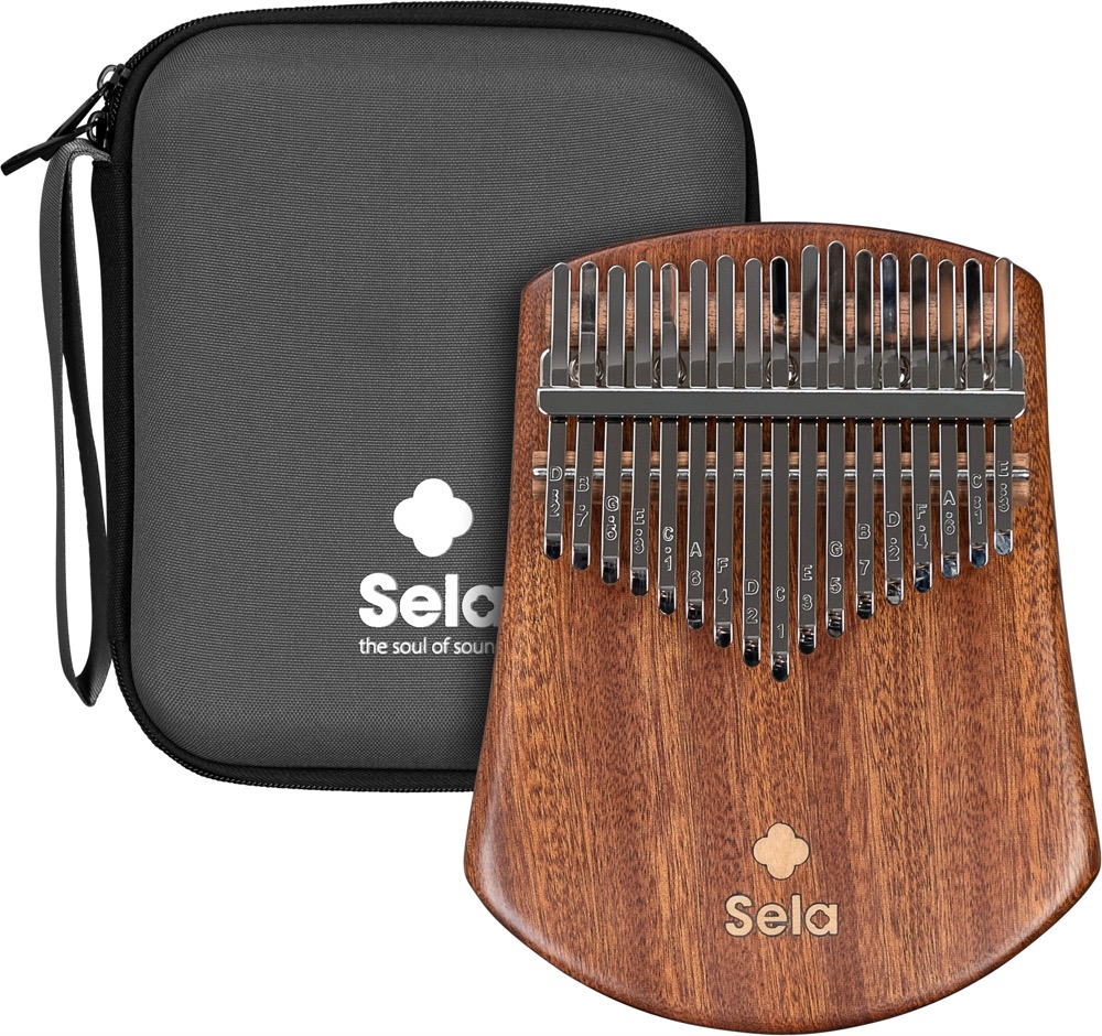 Kalimba Sela - 17 Sapele Solid, maro