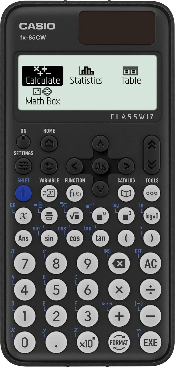 Calculator Casio - FX-85 CW, științific, afișaj 10+2 cifre, negru