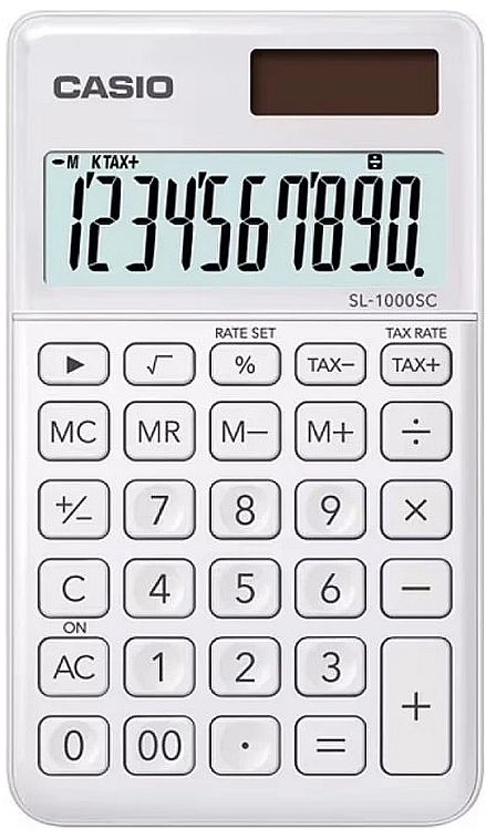 Calculator Casio - SL-1000SC, Casio - SL-310UC,alb
