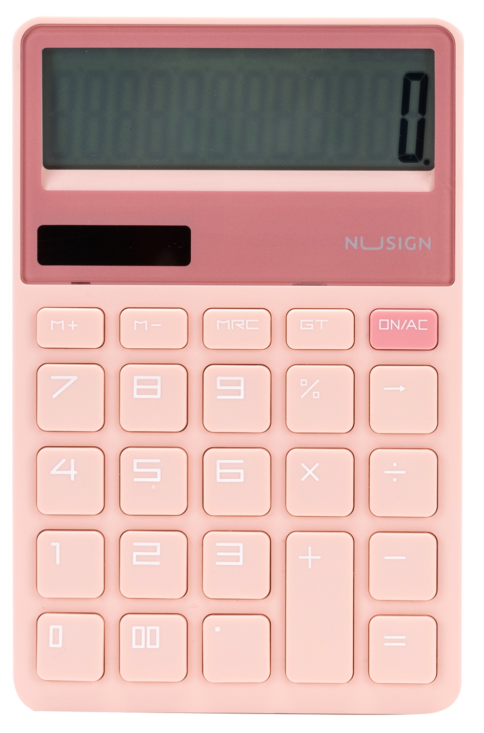 Calculator  Deli NuSign - ENS042, 12 dgt, roz