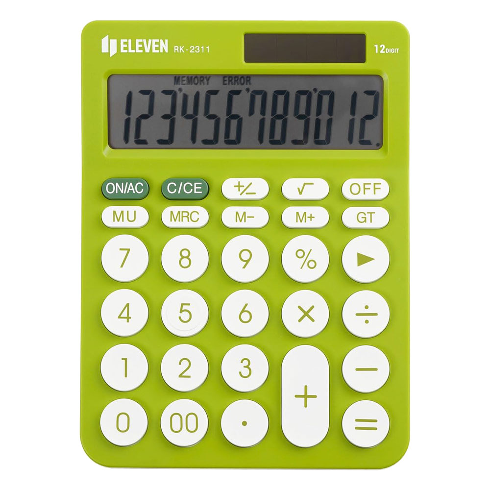 Calculator Eleven - RK2311GN, verde