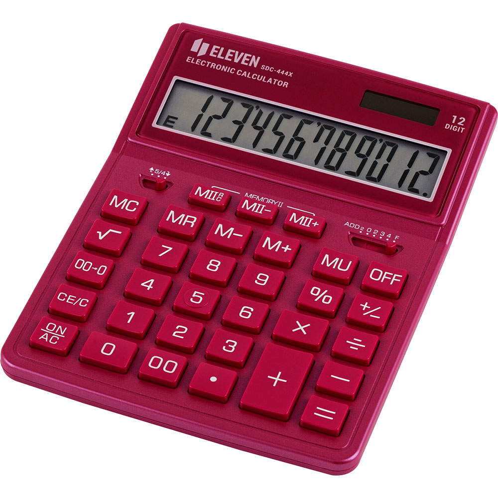 Calculator Eleven - SDC-444XRPKE, 12 cifre, roz
