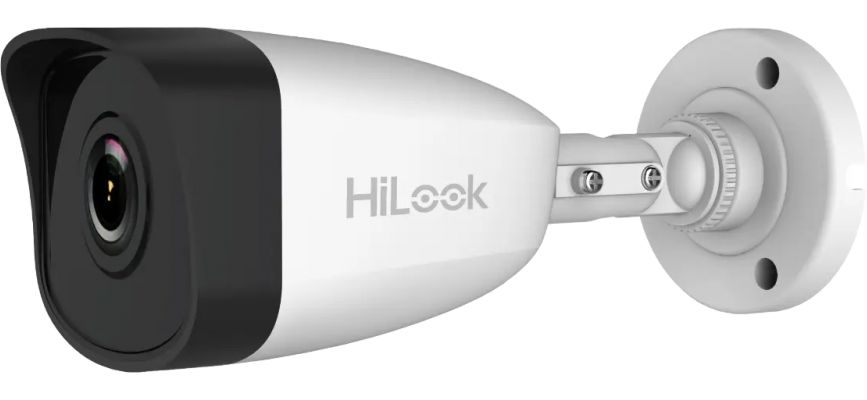 Cameră HikVision - IPC-B140H, 114.7°, 2.8 mm, albă/neagră