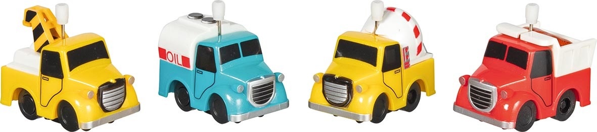 Un camion cu motor de vânt Goki - Sortiment