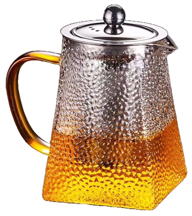 Ceainic Morello - 500 ml, cu mâner galben