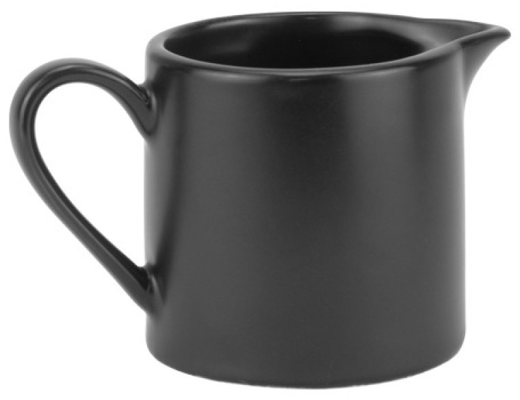 Cană de lapte  Horecano - Vision, 90 ml, negru mat