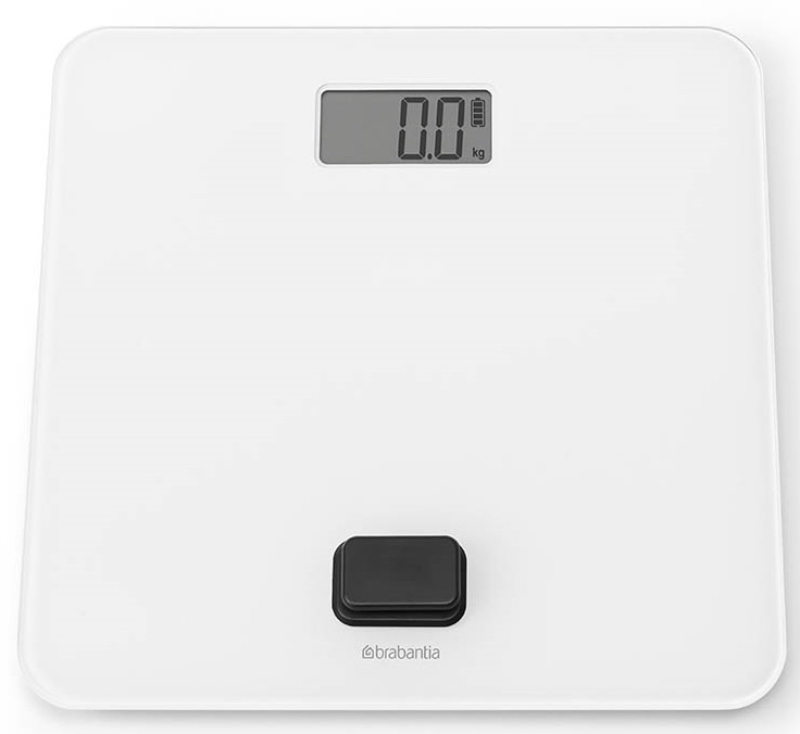 Cântar Brabantia - pentru baie 150 kg, alb
