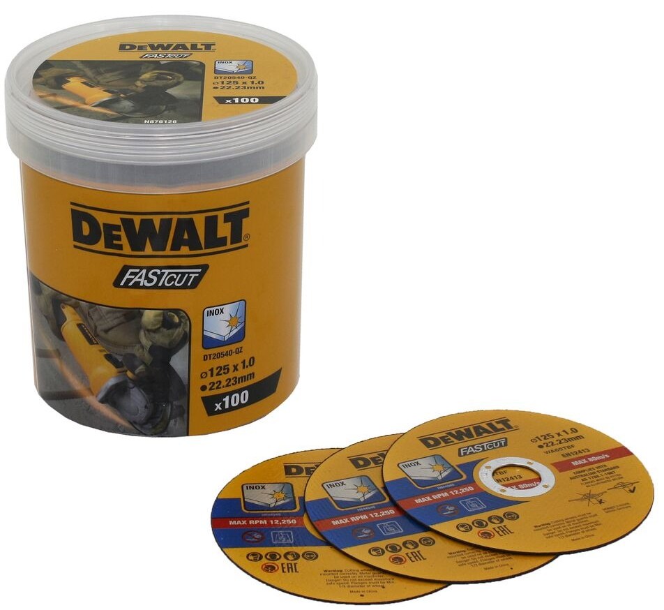 Discuri Carboflex pentru tăierea oțelului inoxidabil DeWALT -…