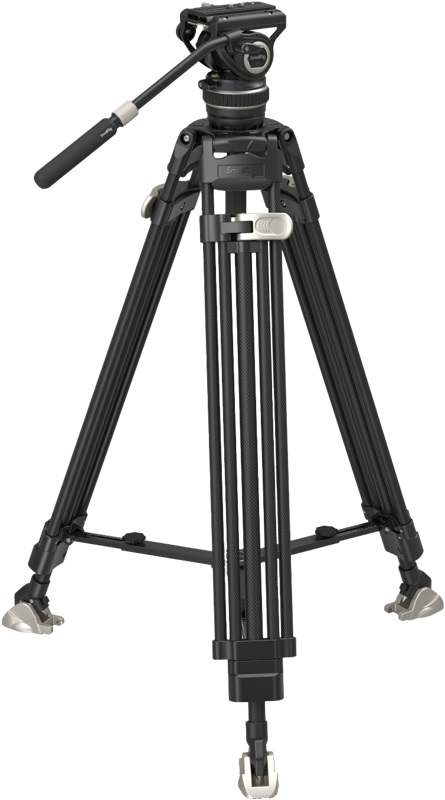 Trepied video din carbon SmallRig - FreeBlazer AD-100,  94-197 cm, negru