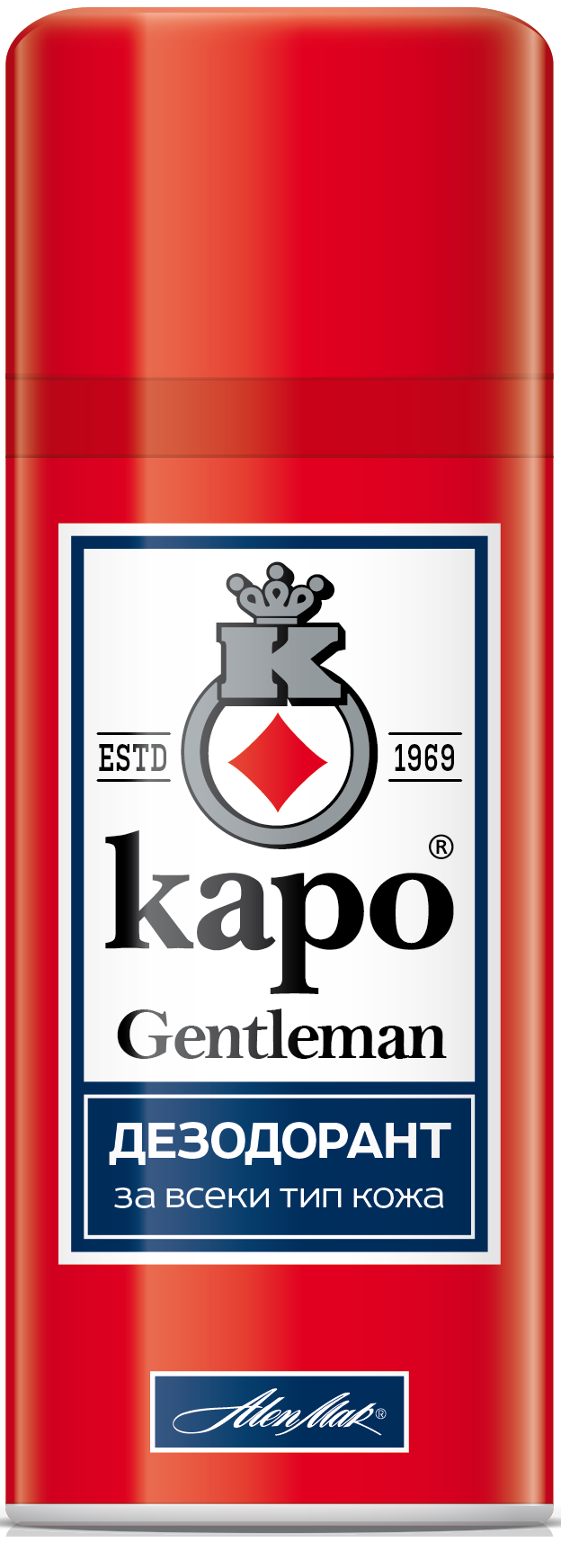 Kapo Gentleman Deodorant spray, 150 ml