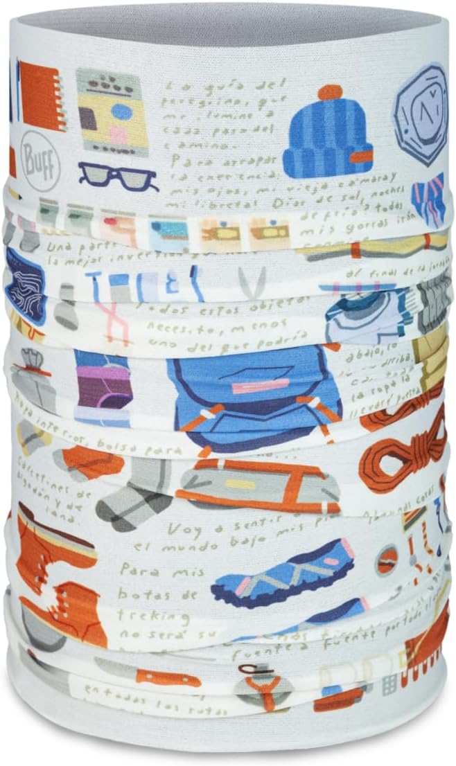 Eșarfă de cap BUFF - Coolnet UV Camino Guia Peregrino, multicolor