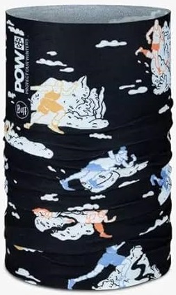 Eșarfă de cap BUFF - Coolnet UV Pow Runners Inmotion, negru