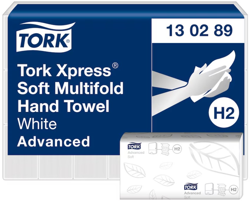 Prosoape de mâini Tork - Xpress Soft Multifold, H2, pachete de 21 x 180 bucăți
