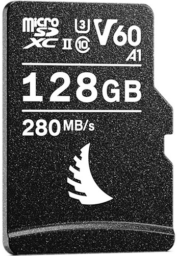 Card de memorie  Angelbird - AV PRO V60, 128GB, MicroSDXC, C10 + adaptor