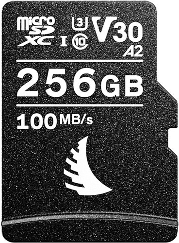 Card de memorie  Angelbird - AV PRO V30, 256GB, MicroSDXC, C10 + adaptor