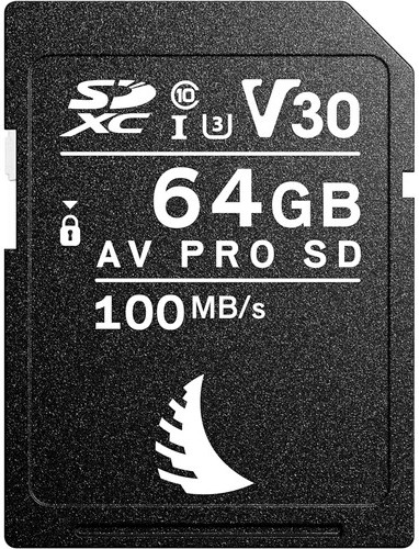 Card de memorie  Angelbird - AV PRO V30, 64GB, SDXC, C10