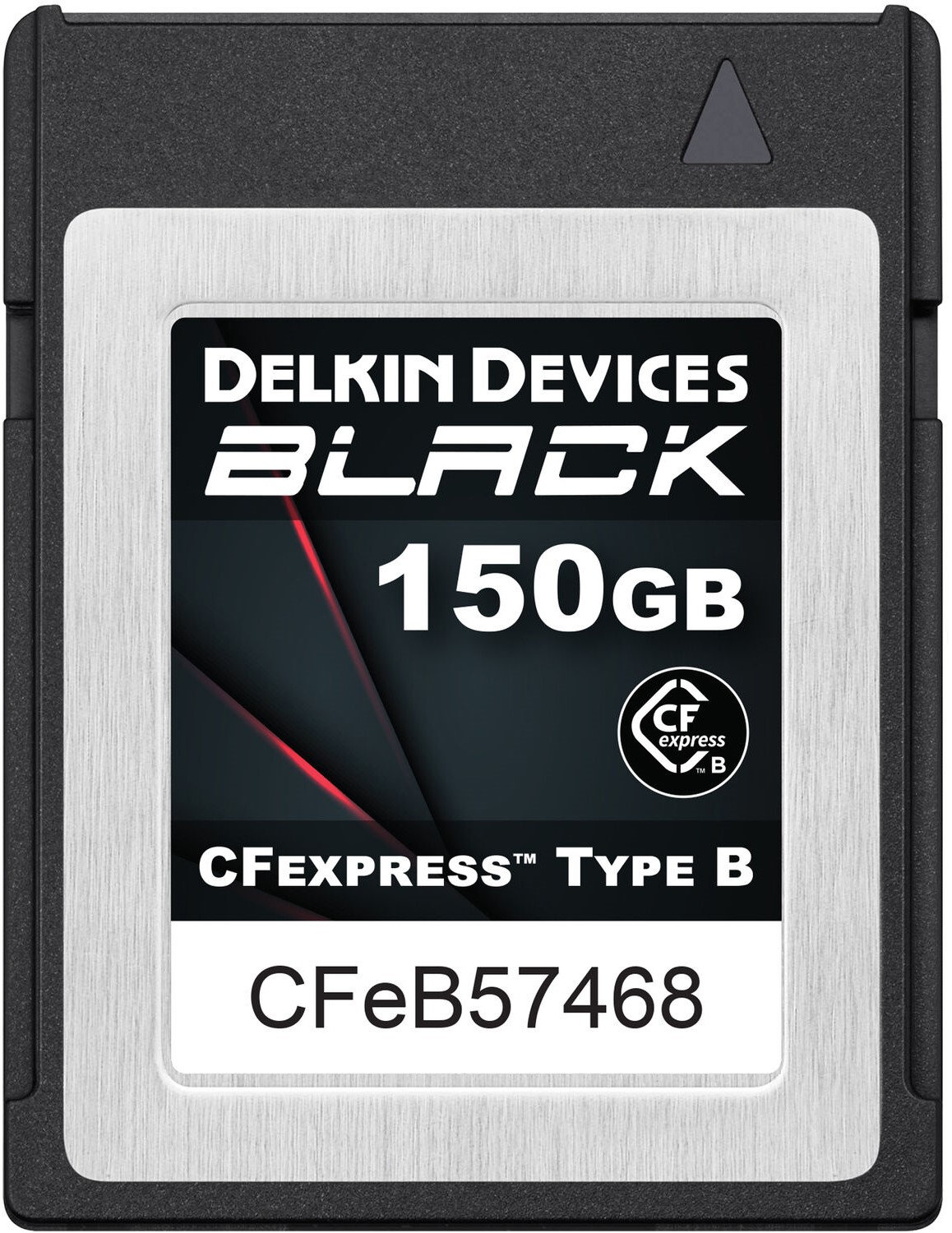 Card de memorie Delkin - 150GB, BLACK, CFexpress Type B, negru