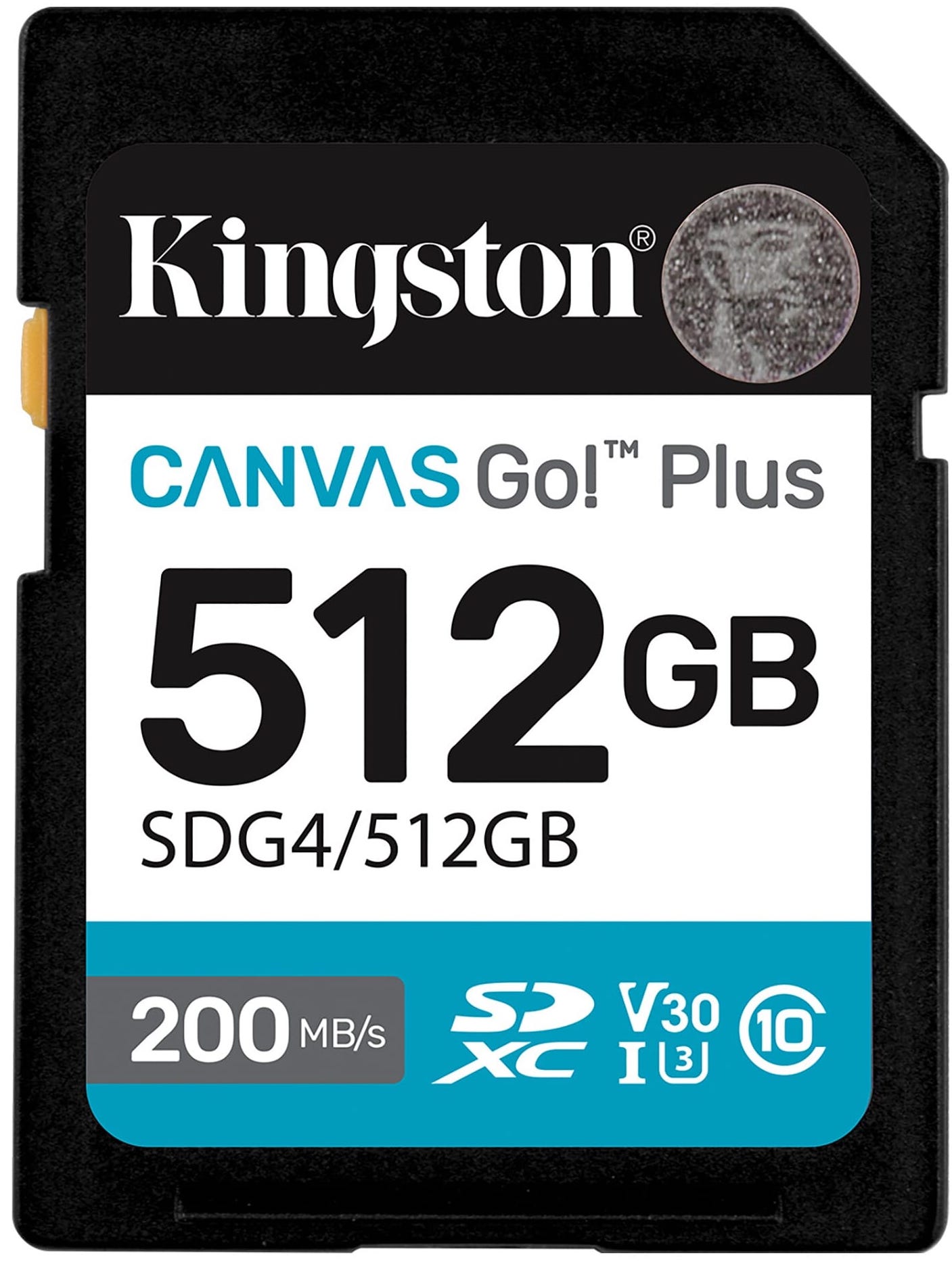 Card de memorie Kingston - Canvas Go! Plus Gen 4, 512GB, SDXC, Class 10