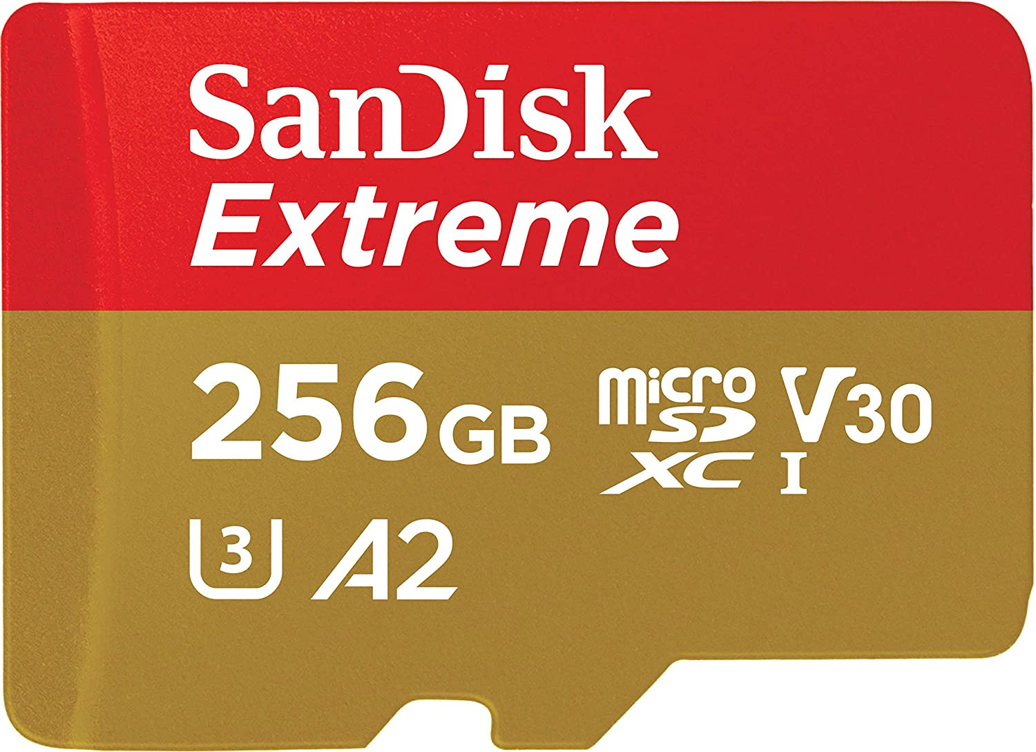 Card de memorie SanDisk - Extreme, 256GB, microSDXC, Class10 + adaptor