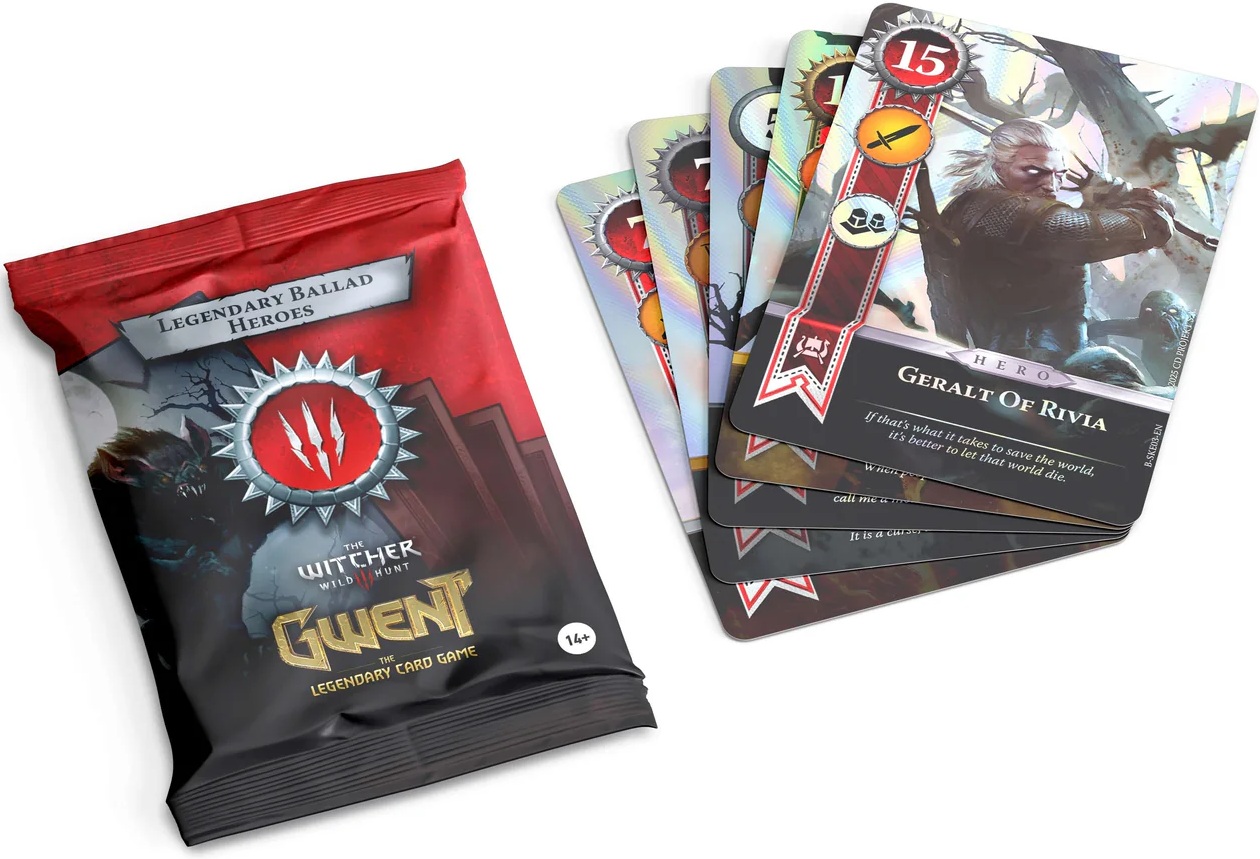 Carduri pentru Gwent: The Legendary Card Game - Ballad Legendary Foil Cards Monsters