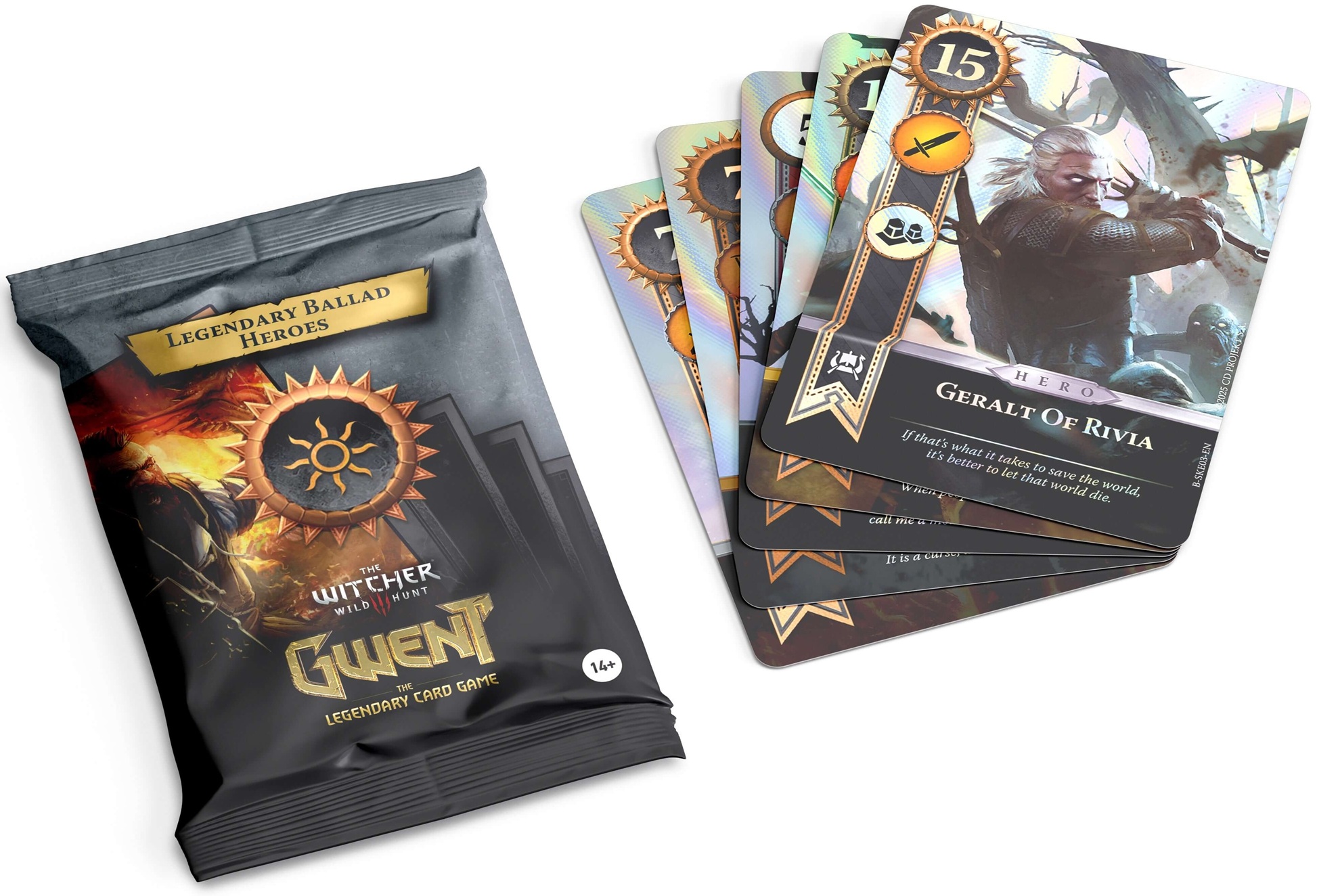 Carduri pentru Gwent: The Legendary Card Game - Ballad Legendary Foil Cards Nilfgaard