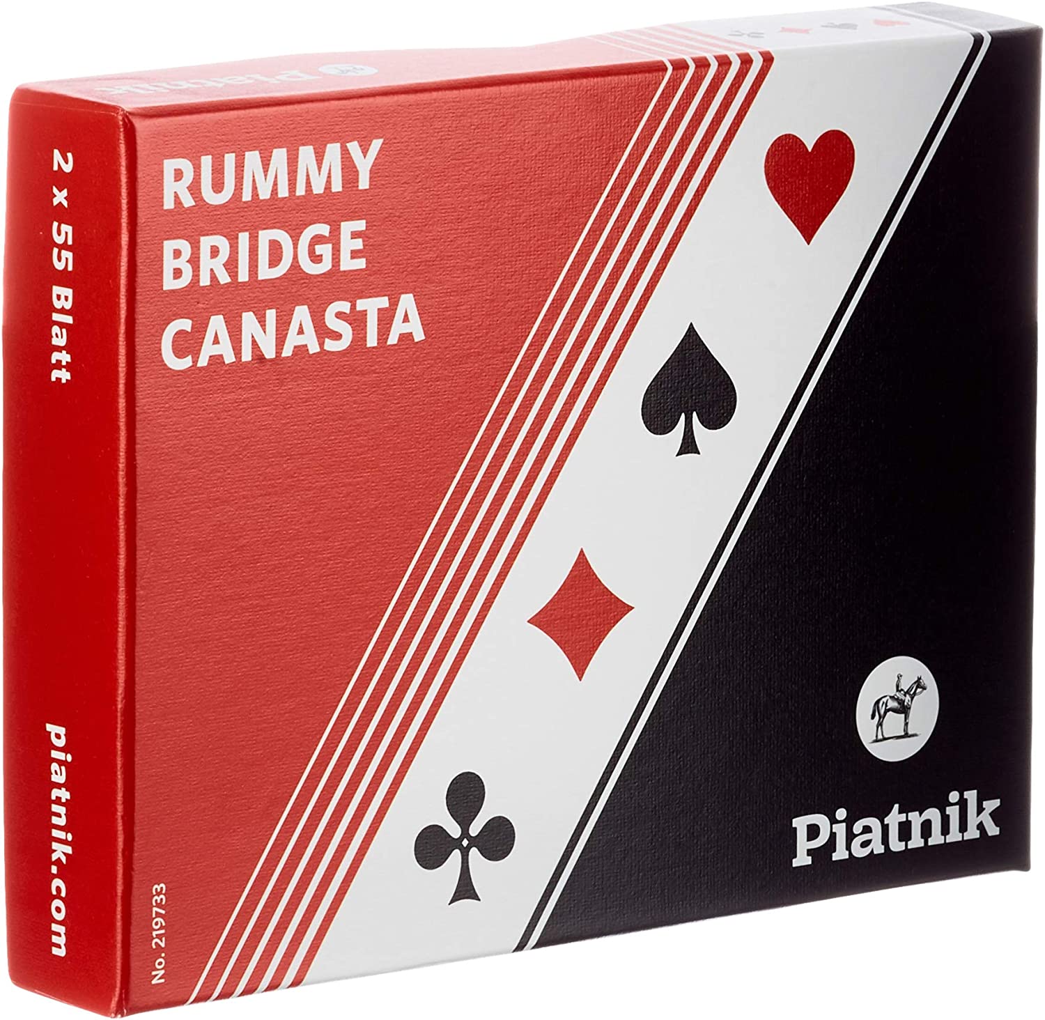 Cărți de joc Piatnik - Rummy Bridge Canasta - 2 pachete
