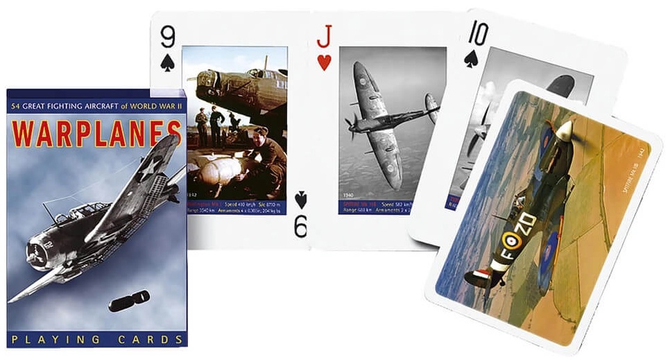 Cărți de joc Piatnik - Warplanes