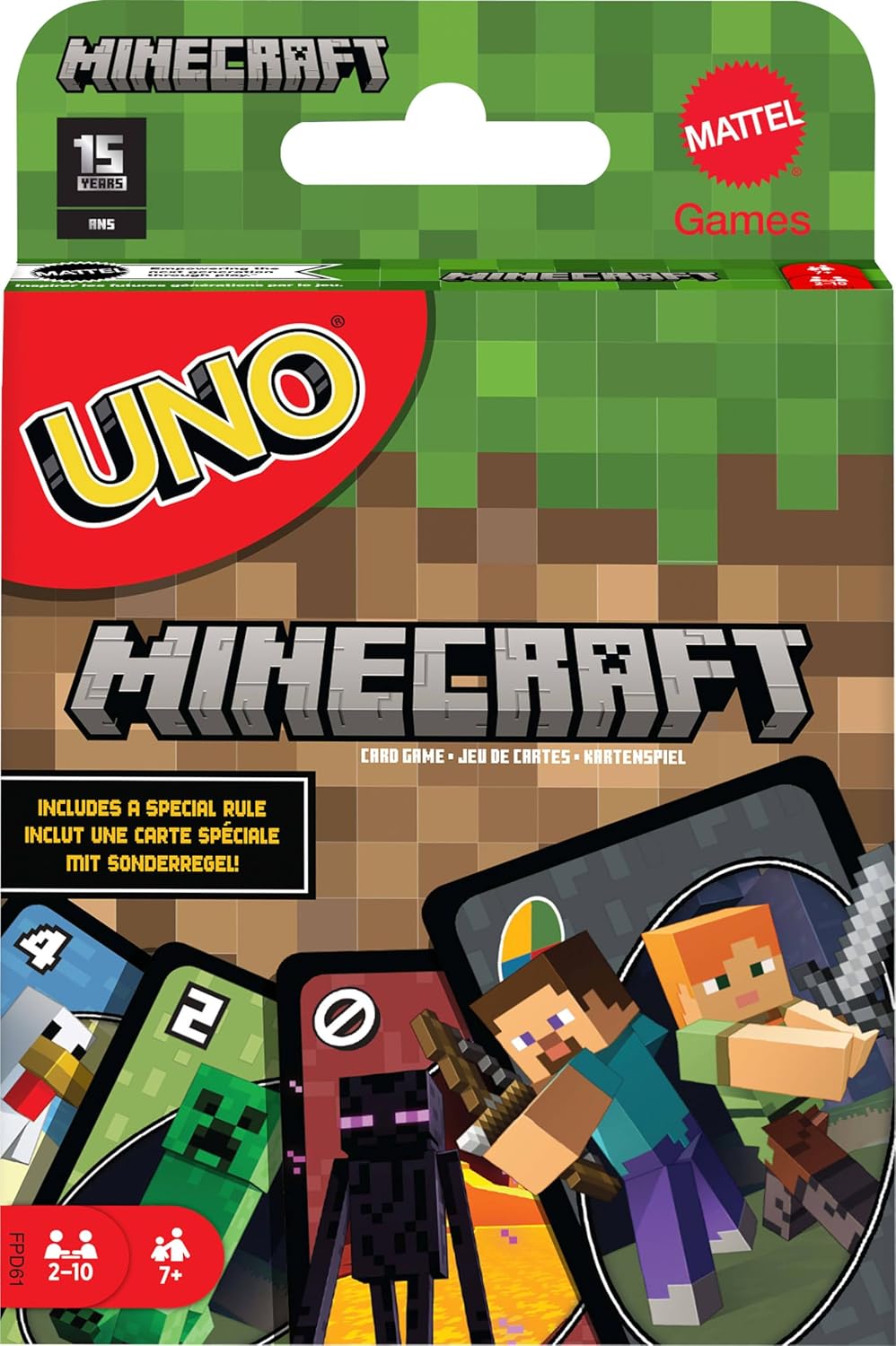 Cărți de joc UNO - Minecraft