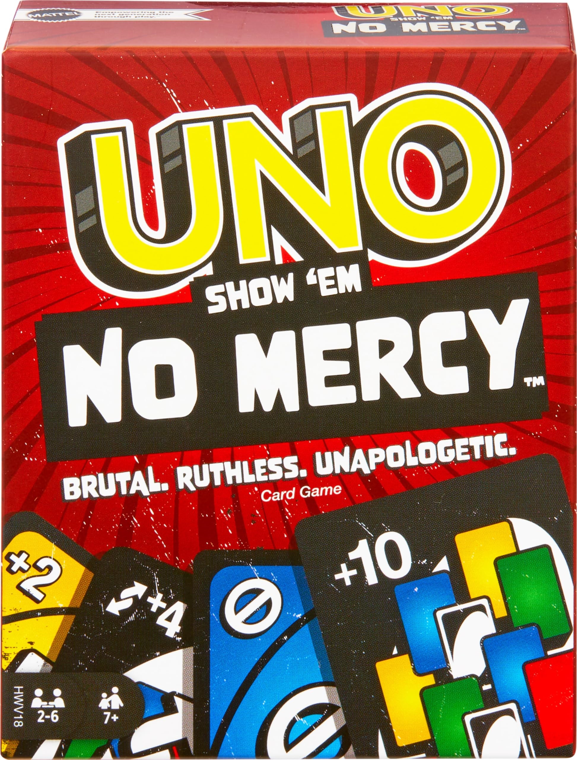 Cărți de joc UNO: Show 'Em No Mercy