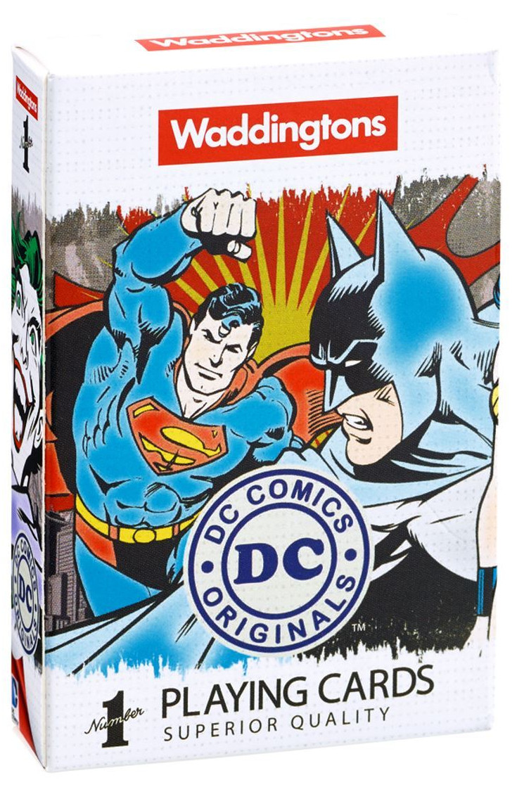 Carti de joc Waddingtons - DC Retro