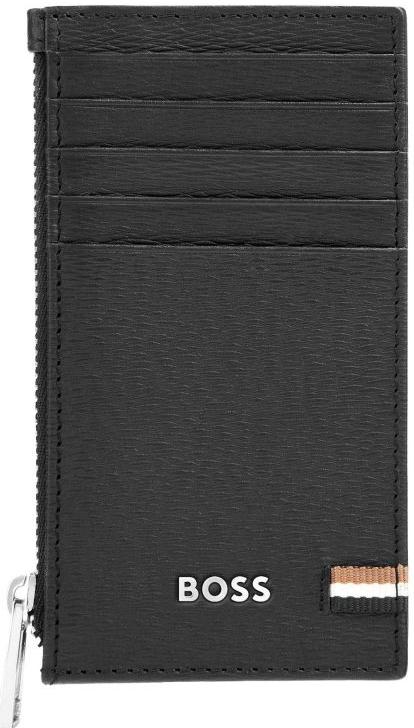 Breloc Hugo Boss Classic Smooth - protecție RFID, negru