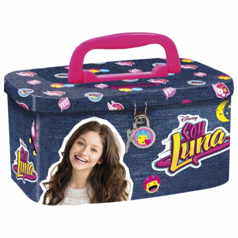 Cutie de bani-servietă Derform Disney - Soy Luna