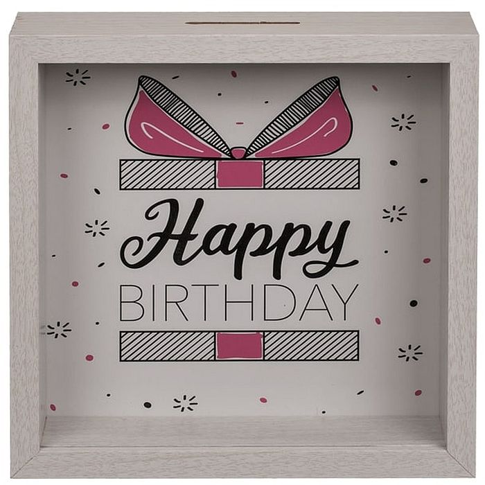 Pușculiță Out of the Blue - Happy Birthday