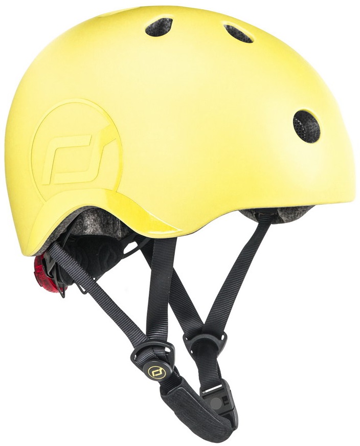 Casca de protectie pentru copii Scoot & Ride, Lemon, S - M