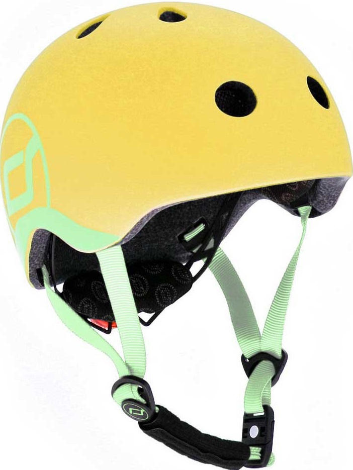 Casca de protectie pentru copii Scoot & Ride, Lemon, XXS - S