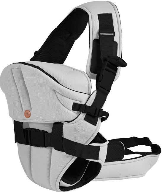 Marsupiu Cangaroo - Carry Go, gri deschis